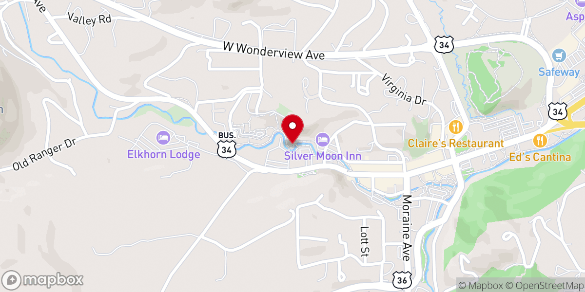 Map showing location of Performance Park