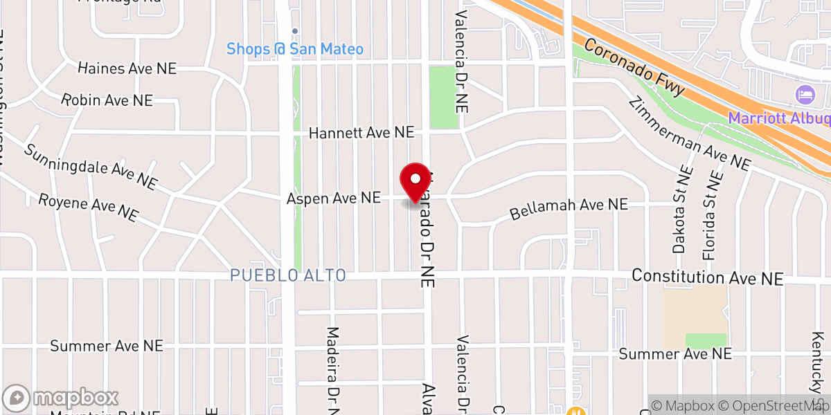 Map showing location of Our Lady of Perpetual Help Byzantine Catholic Church