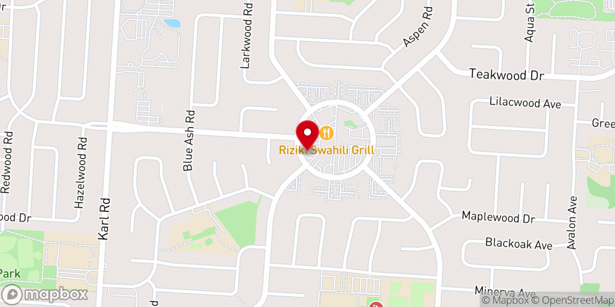 Map showing location of Miracle Center Min.