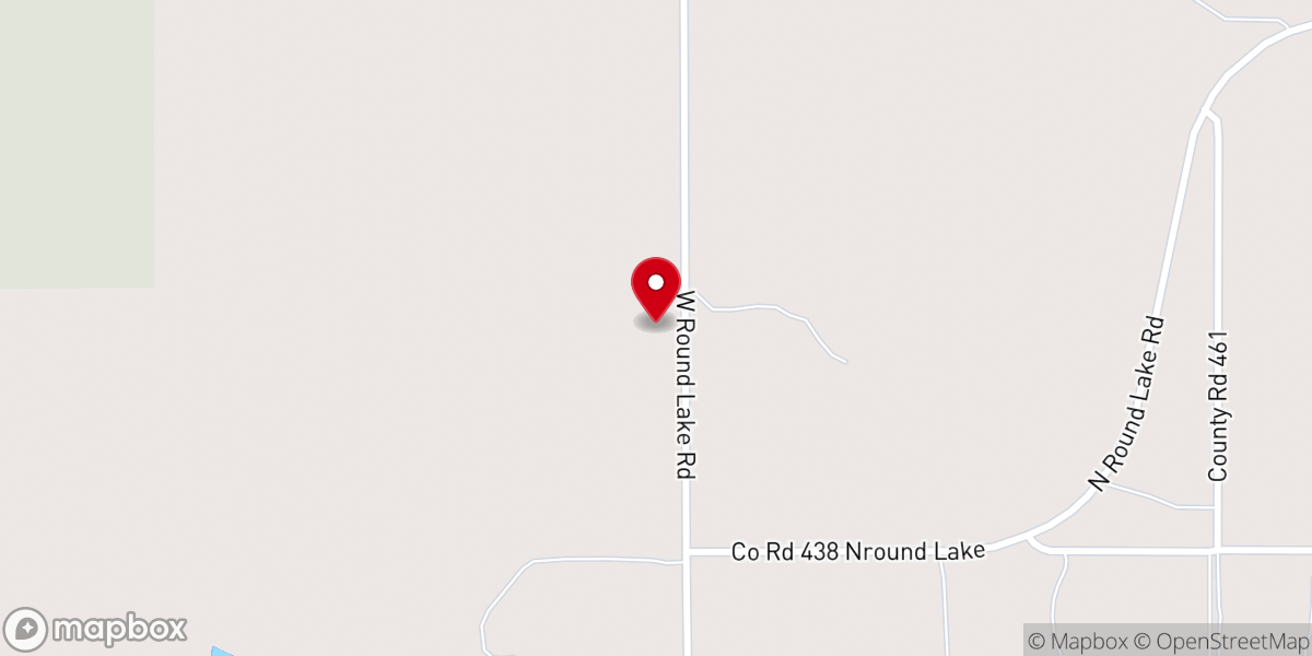Map showing location of McMillan Northwoods Seventh-day Adventist Church