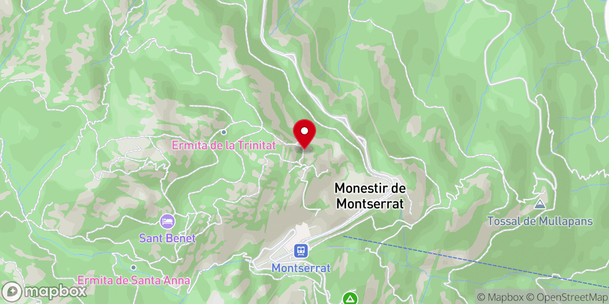 Map showing location of Montserrat