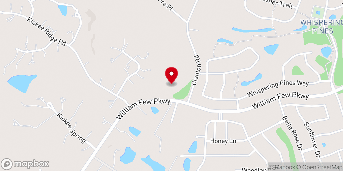 Map showing location of Redeemer Presbyterian Church