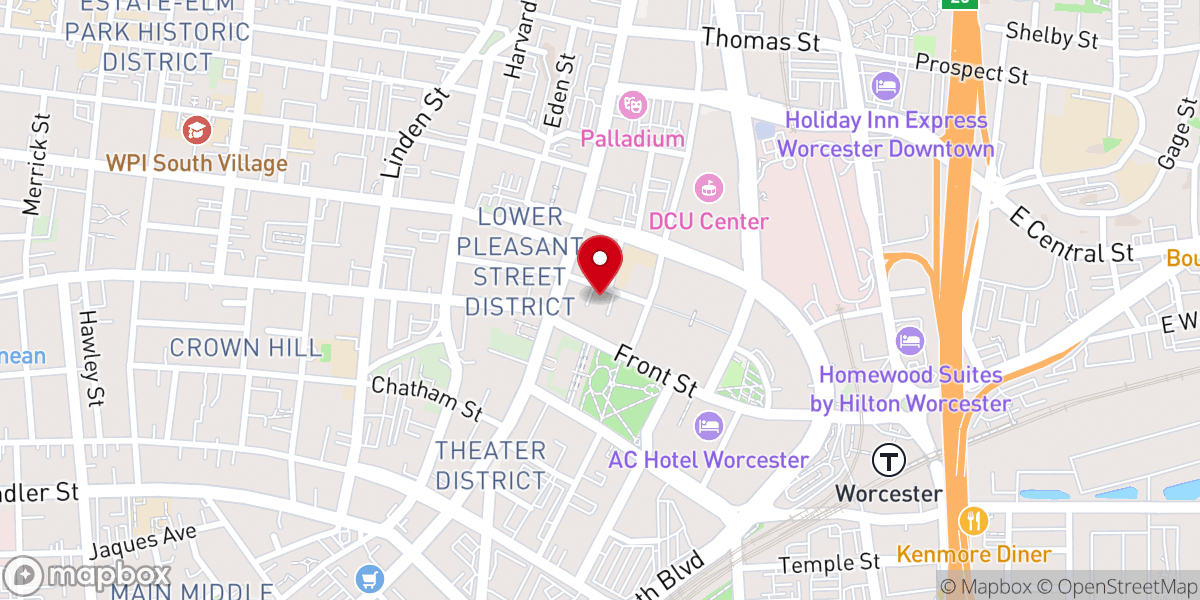 Map showing location of Philadelphia Church of All Nation(PCAN)