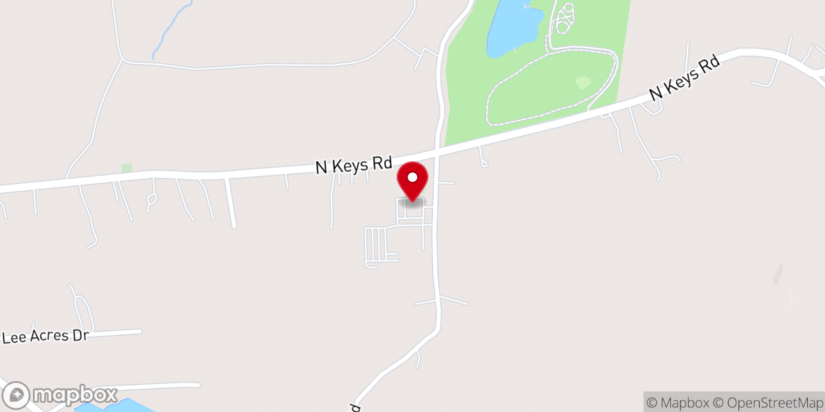 Map showing location of Faith City Central
