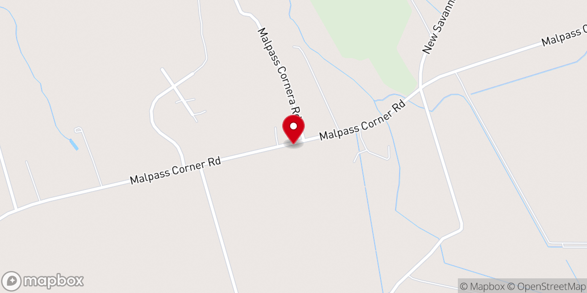 Map showing location of Wells Chapel