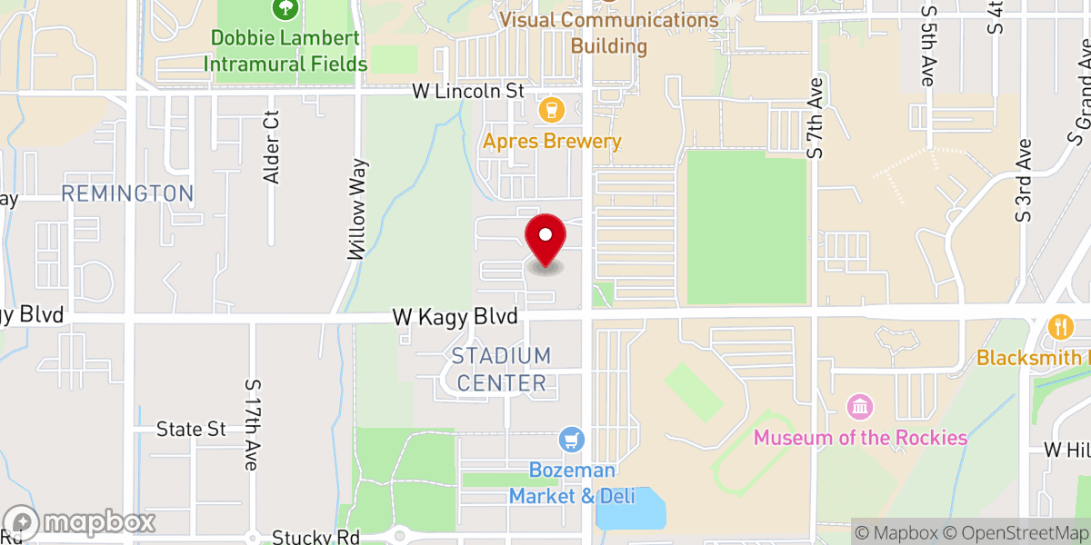 Map showing location of Resurrection University Parish