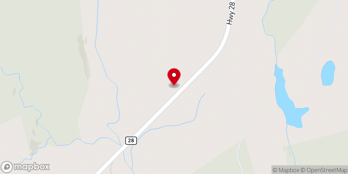 Map showing location of St. Goodwill Baptist Church