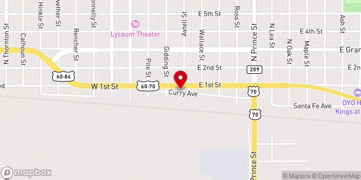 Map showing location of The Embassy Warehouse Venue