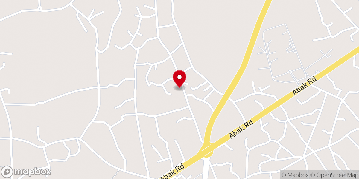 Map showing location of Great Faith Baptist Church and Missions