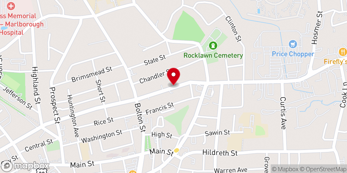 Map showing location of International Revival Presbyterian Church