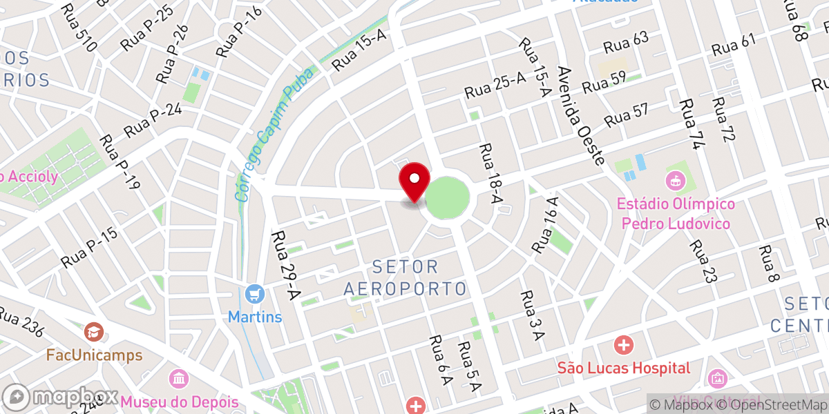 Map showing location of Paróquia Católica Nossa Senhora de Fátima