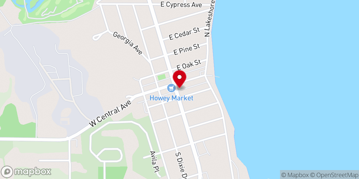 Map showing location of Lakes and Hills Presbyterian Church Office and Community Center