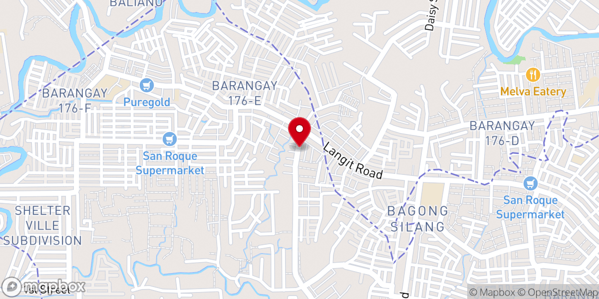 Map showing location of Crown of Glory Christian Fellowship CALOOCAN