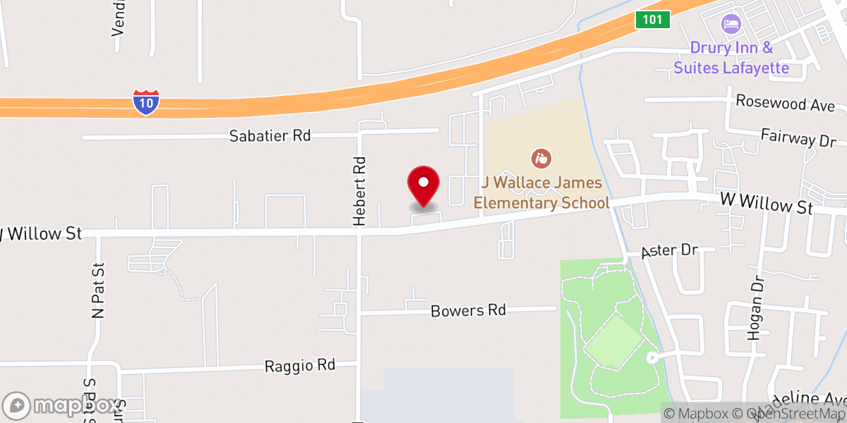 Map showing location of Landmark Church