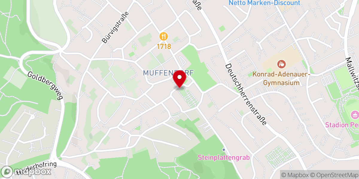 Map showing location of Alt-St. Martin Muffendorf