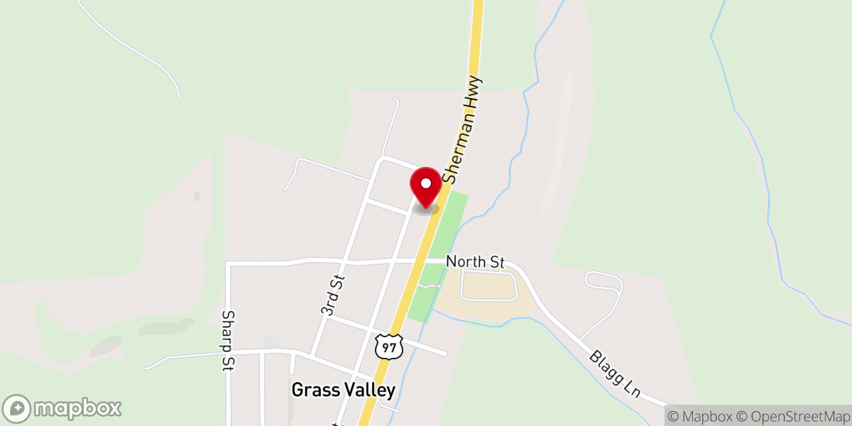 Map showing location of St. John the Baptist Catholic Church
