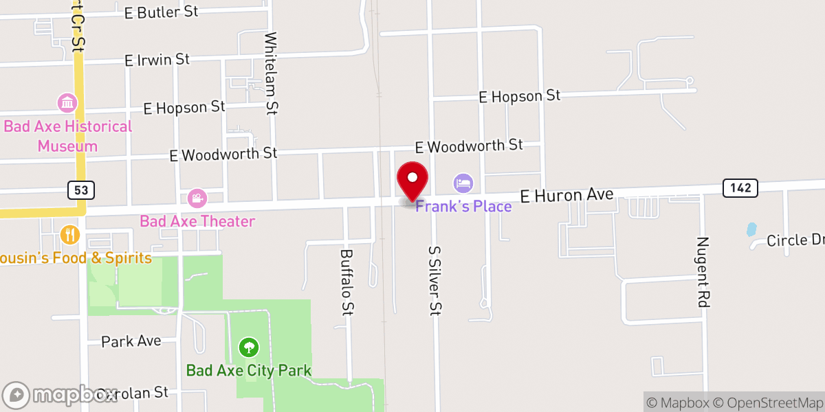 Map showing location of Victory In Christ Community Church