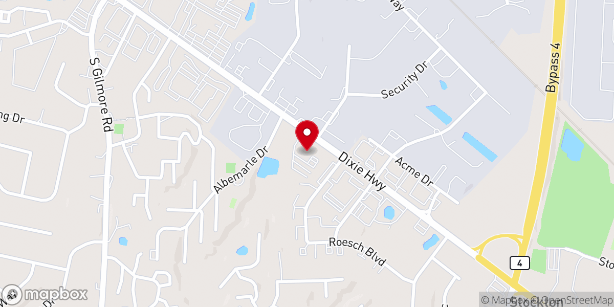 Map showing location of Indian Pentecostal Church Ohio ( Cincinnati Area )