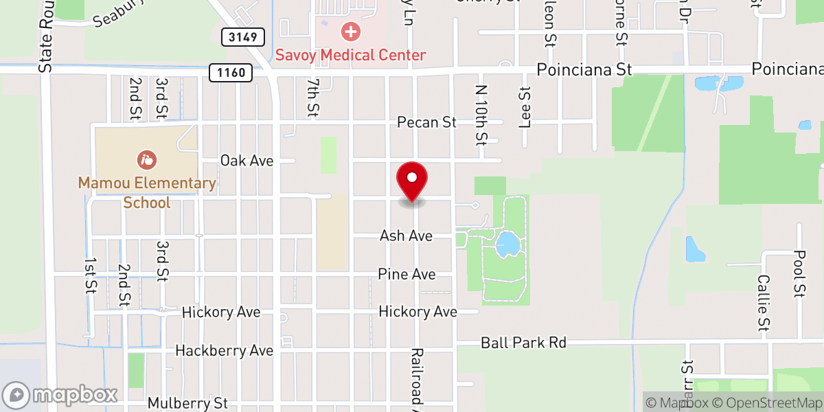 Map showing location of Jesus of Lord's Ministries