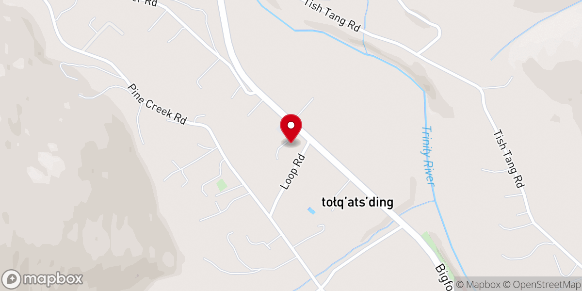 Map showing location of First Baptist Church