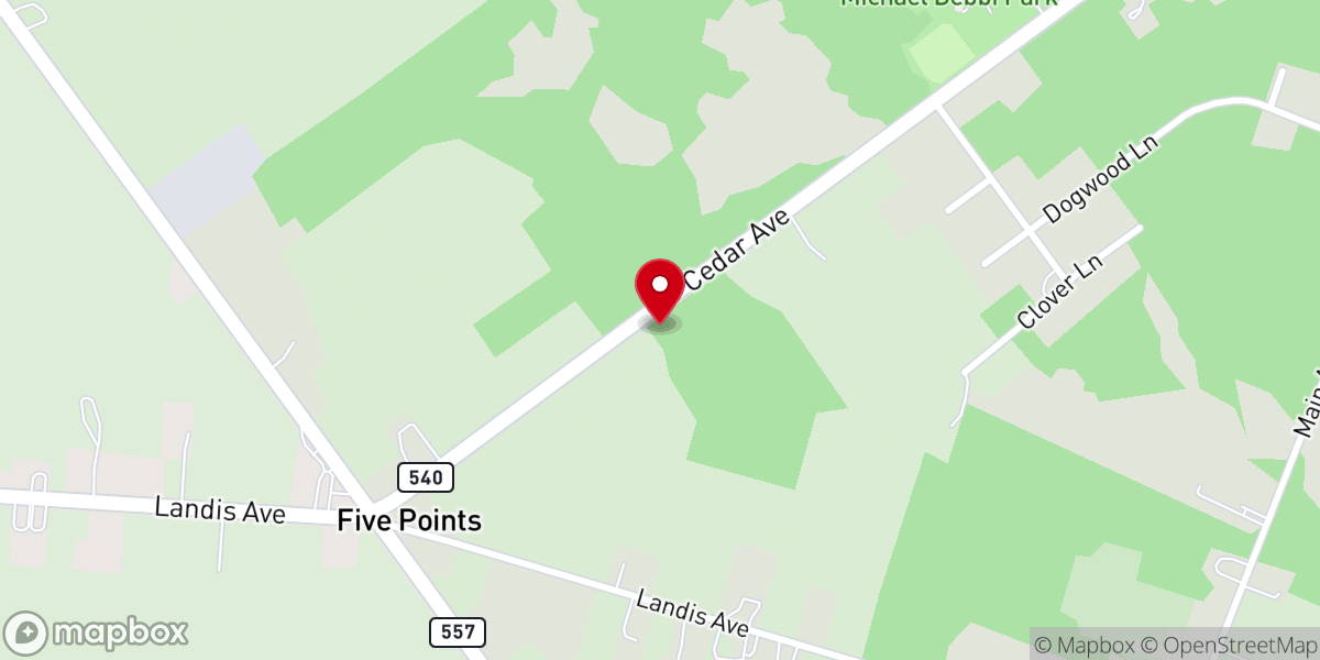 Map showing location of SOAR Church AC