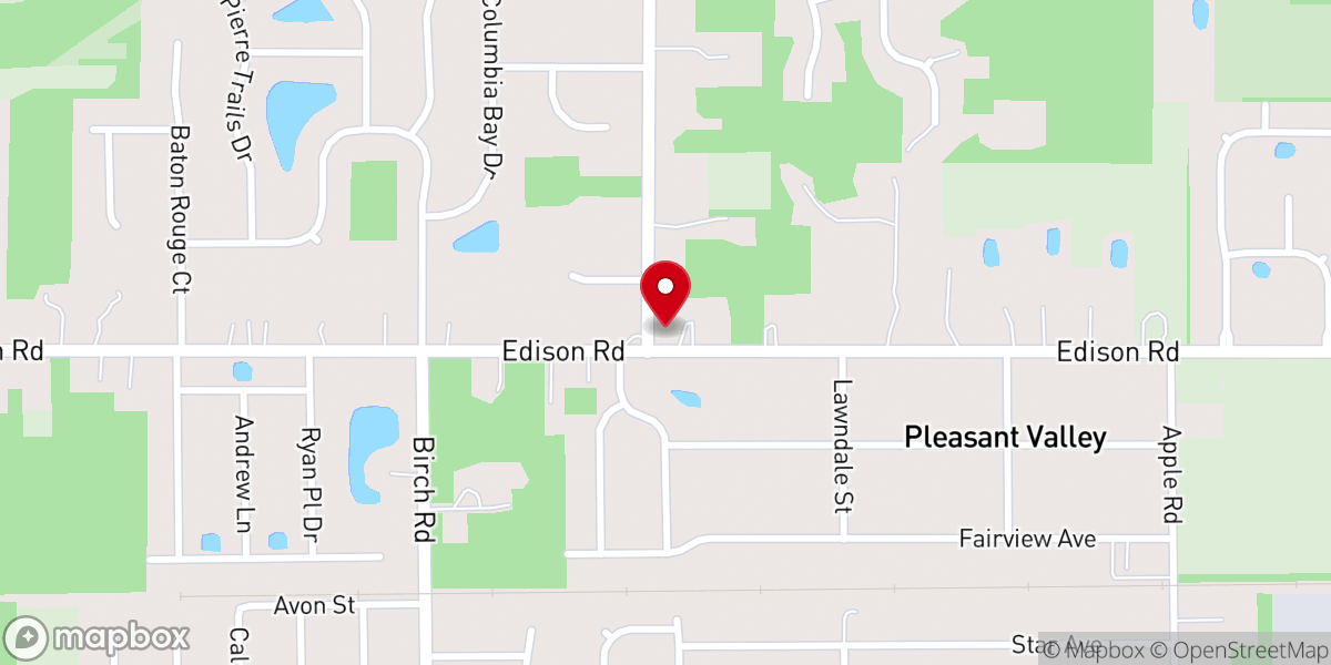 Map showing location of Five Star Life Early Learning Center