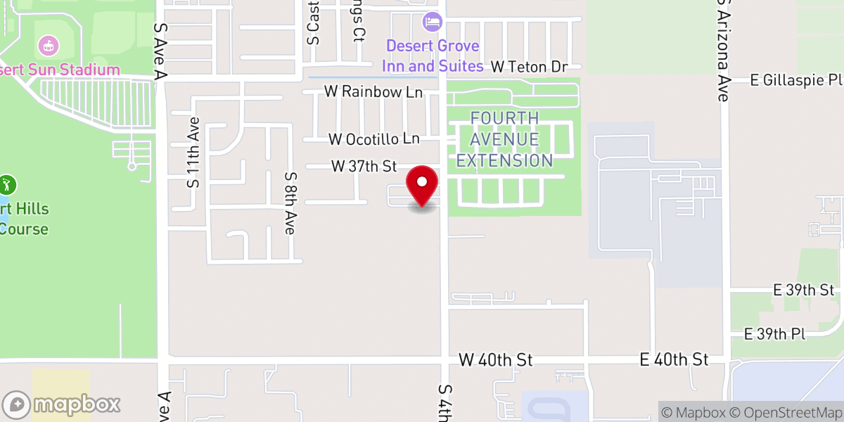 Map showing location of Strong Nation Church