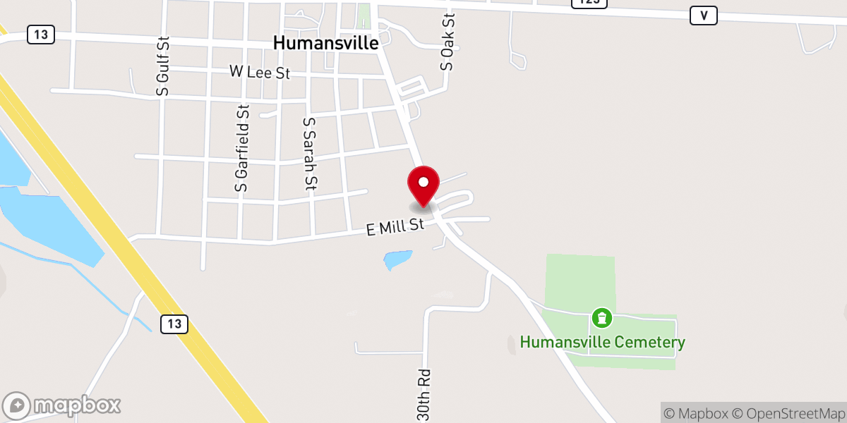Map showing location of New Beginning Full Gospel Church