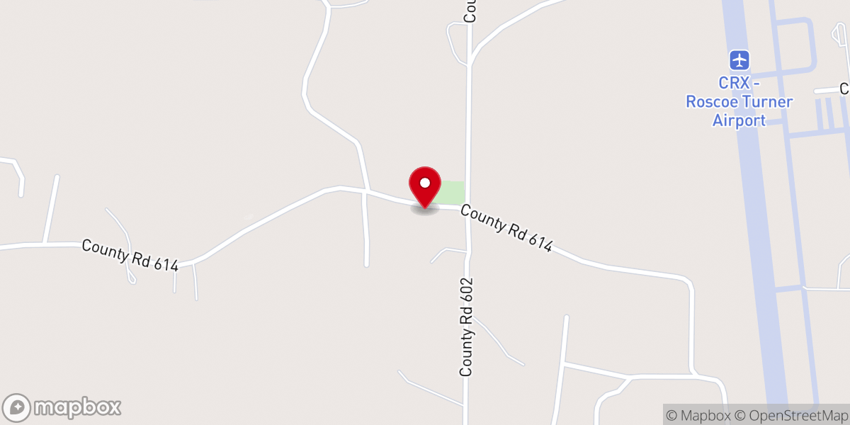 Map showing location of Pleasant Hill United Methodist Church
