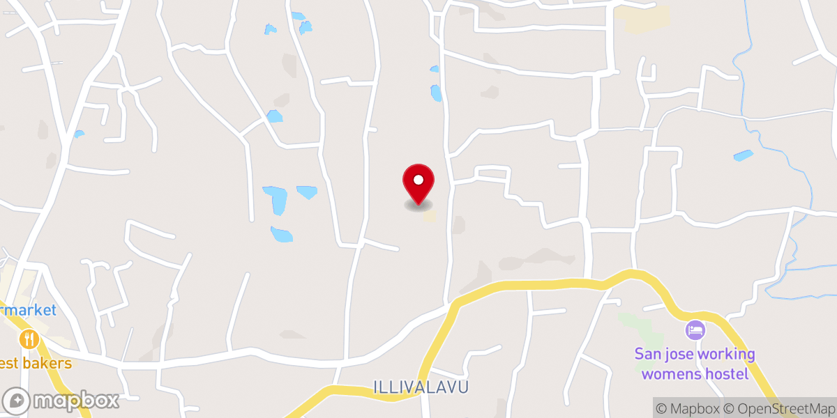 Map showing location of St. James CSI Church Manarcad