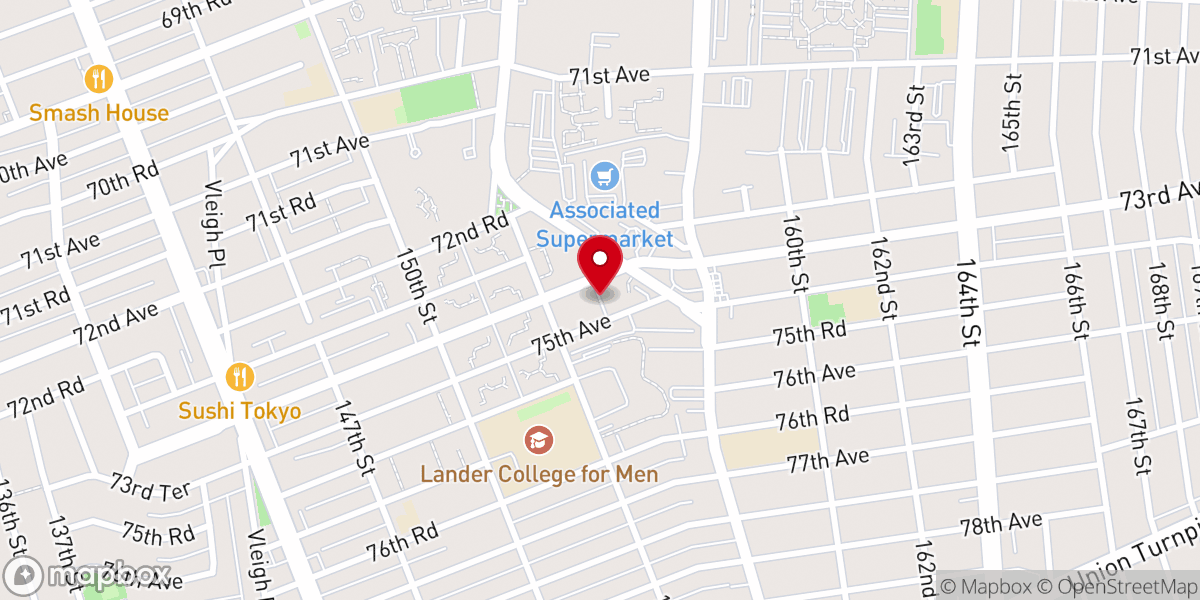 Map showing location of Decorum First Inc