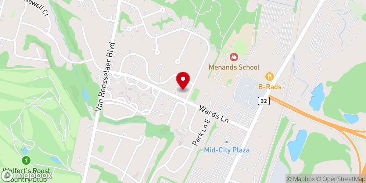 Map showing location of Shevis C Brown Ministries
