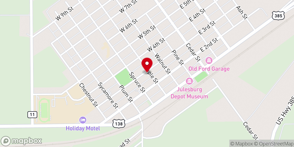 Map showing location of Joy Mission
