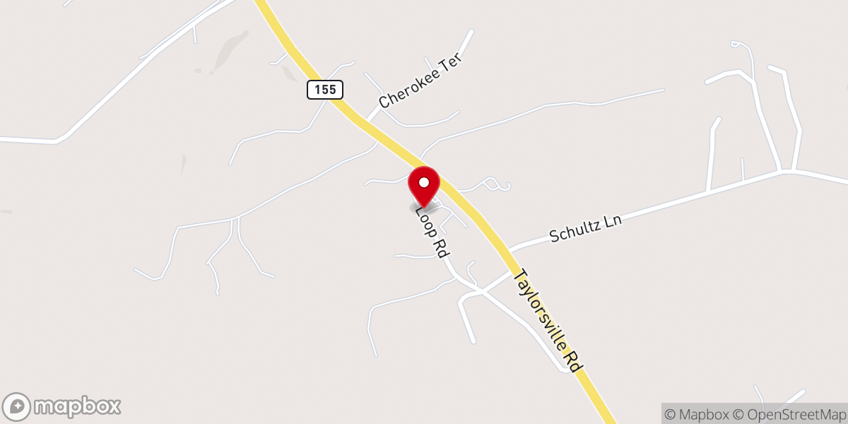 Map showing location of North Point Church of Christ