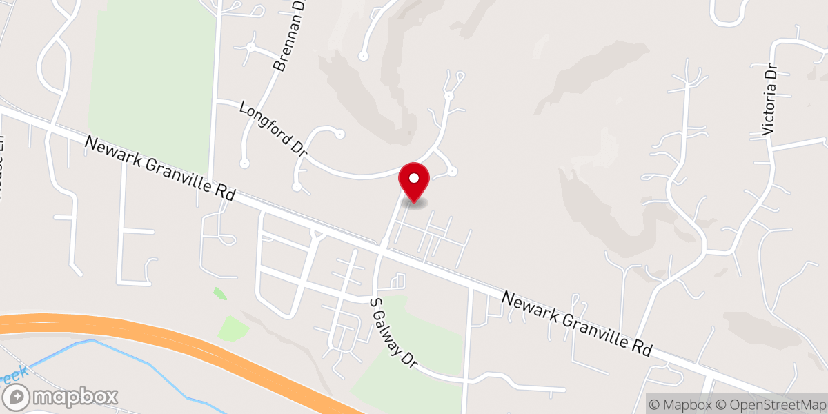 Map showing location of American Baptist Church Office