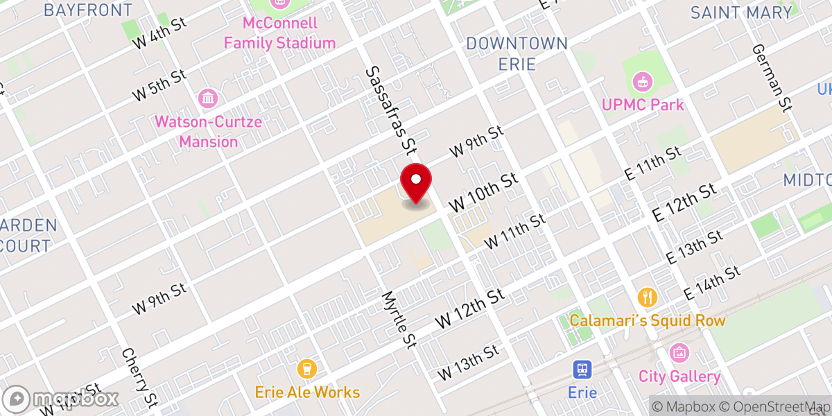 Map showing location of Saint Peter Cathedral