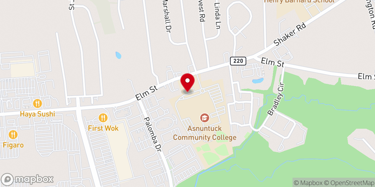 Map showing location of st.patricks church
