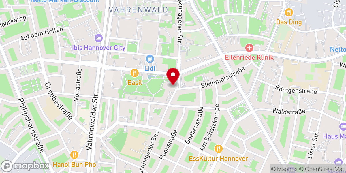 Map showing location of FORUM St. Joseph