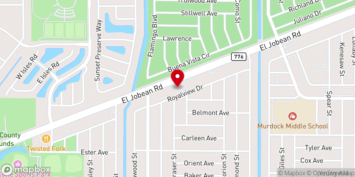 Map showing location of TRUTH FELLOWSHIP CHURCH