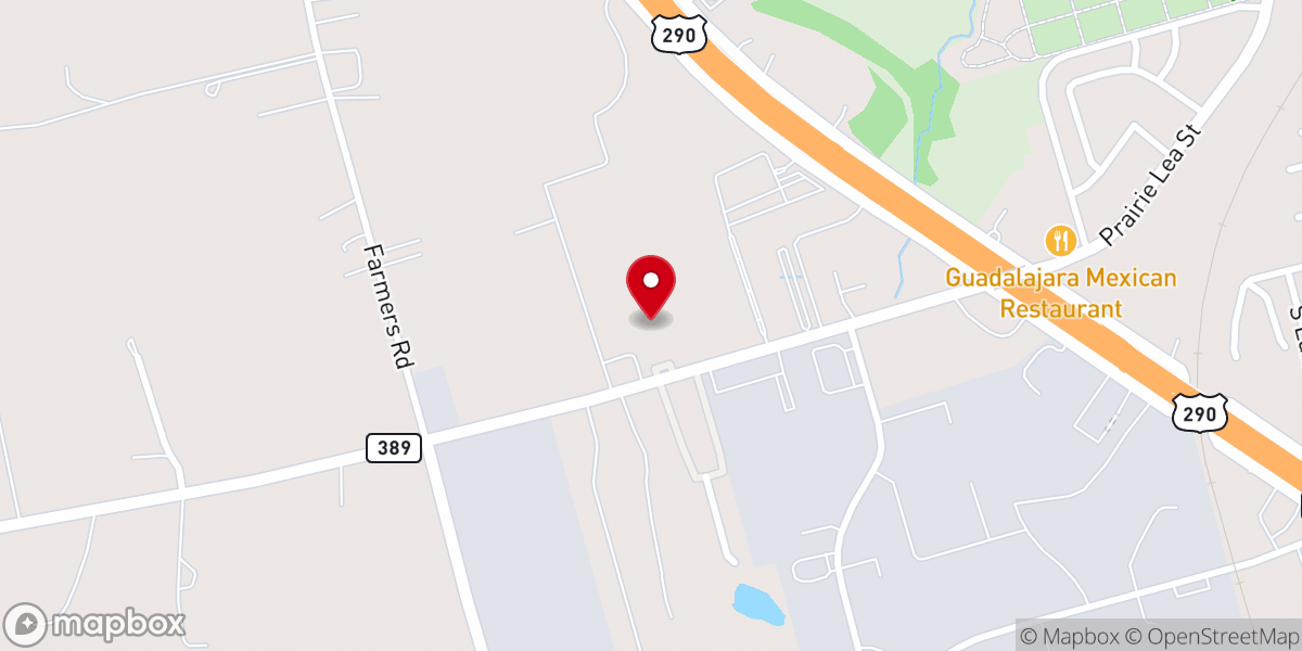 Map showing location of New Life Church of God