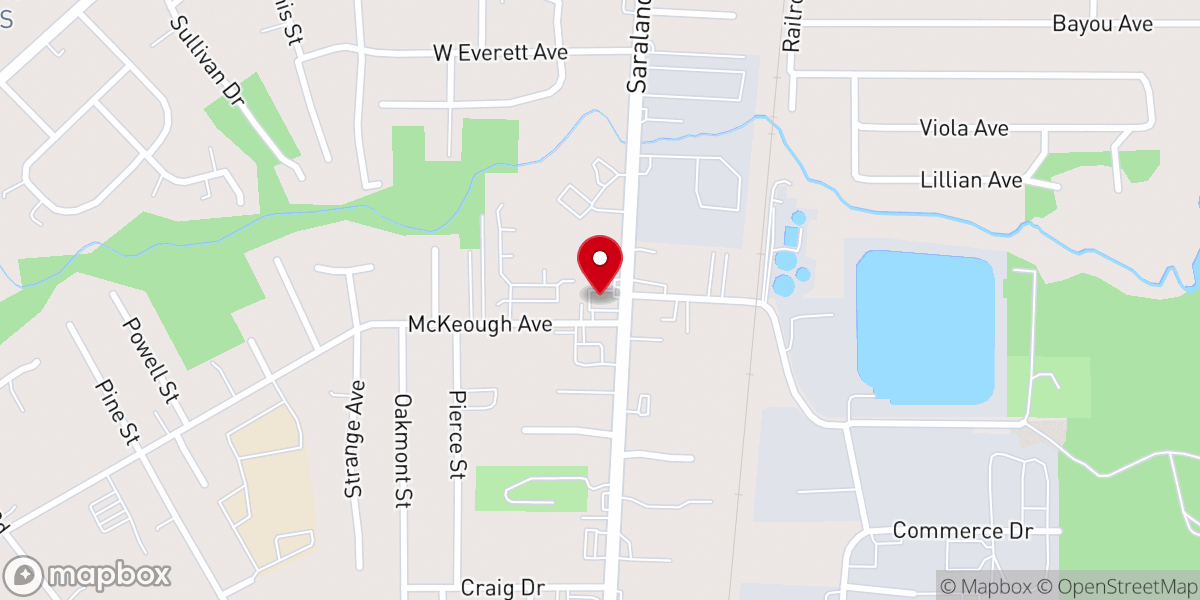 Map showing location of Gateway Family Church