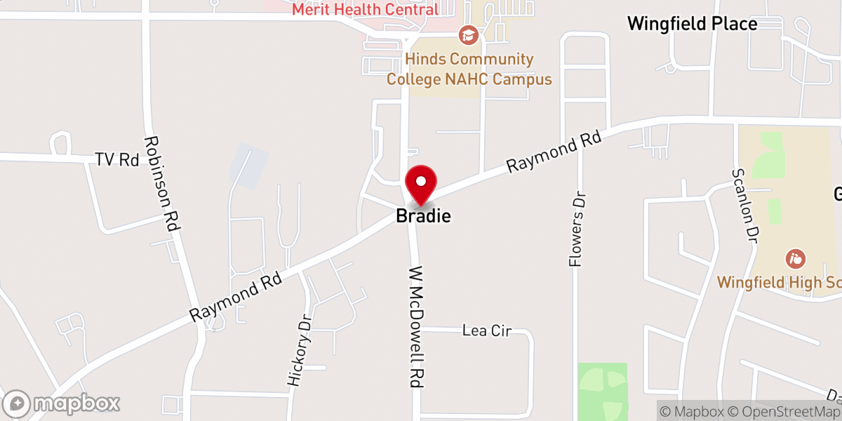 Map showing location of City Church
