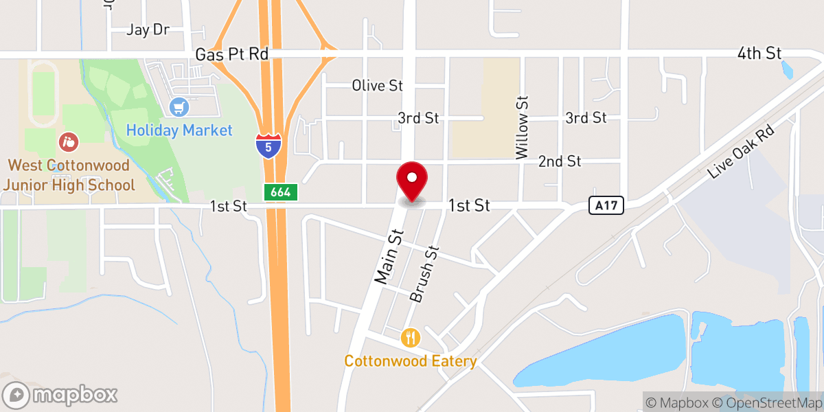 Map showing location of Ceremony Lyle