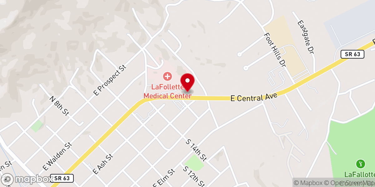 Map showing location of Mt. Pisgah Bapist Church