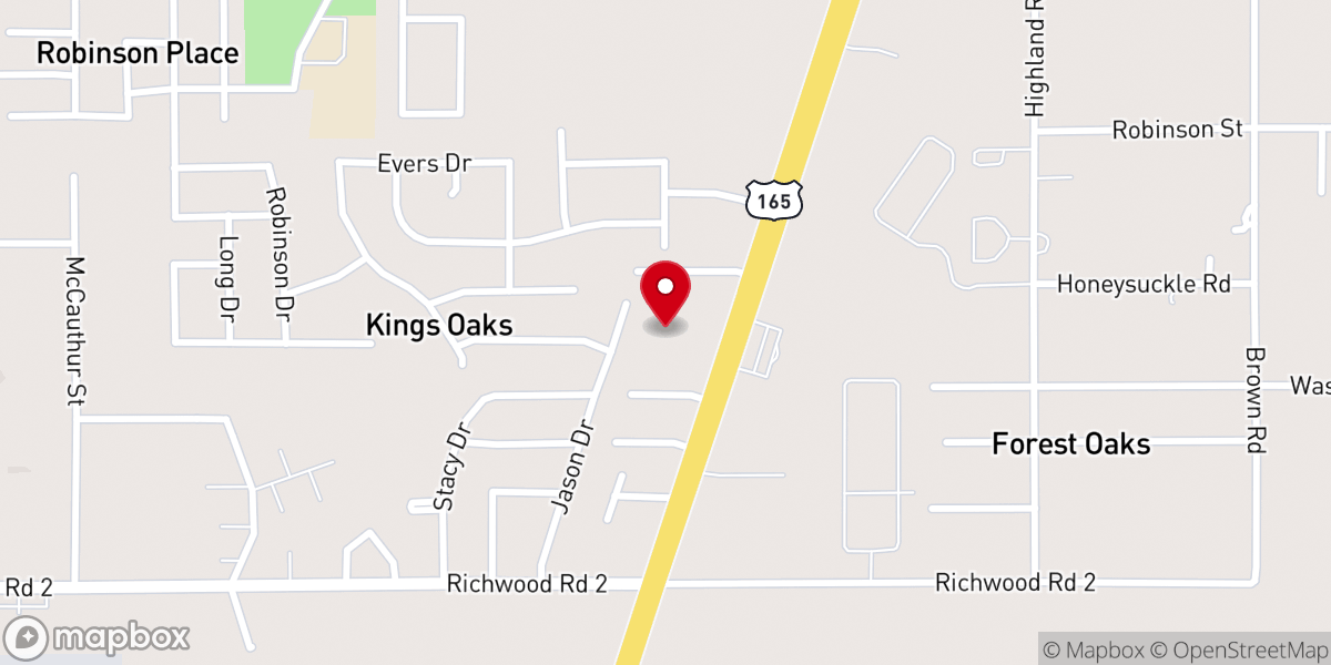 Map showing location of Made Free Ministries Inc