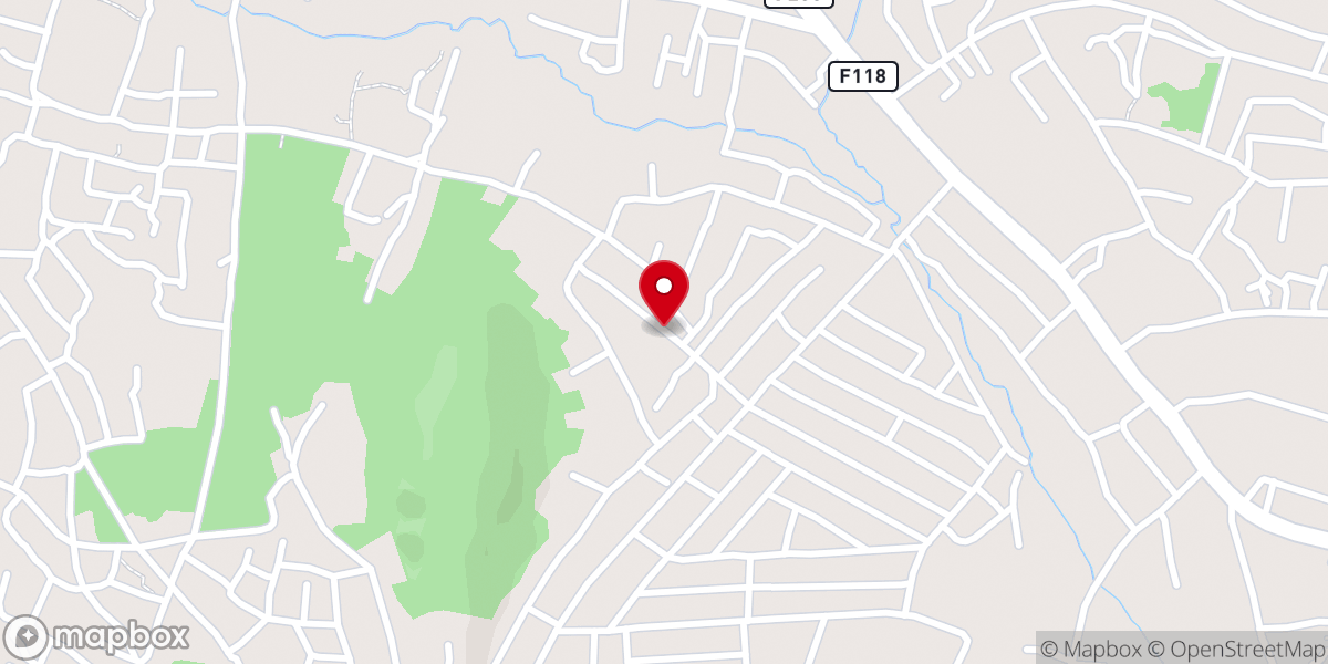 Map showing location of Nigerian Christian Corpers' Fellowship, Iseyin (NCCF)