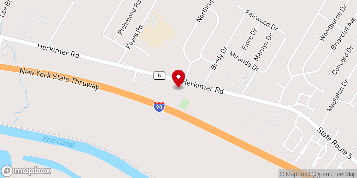 Map showing location of Ranch of Hope Ministries Inc