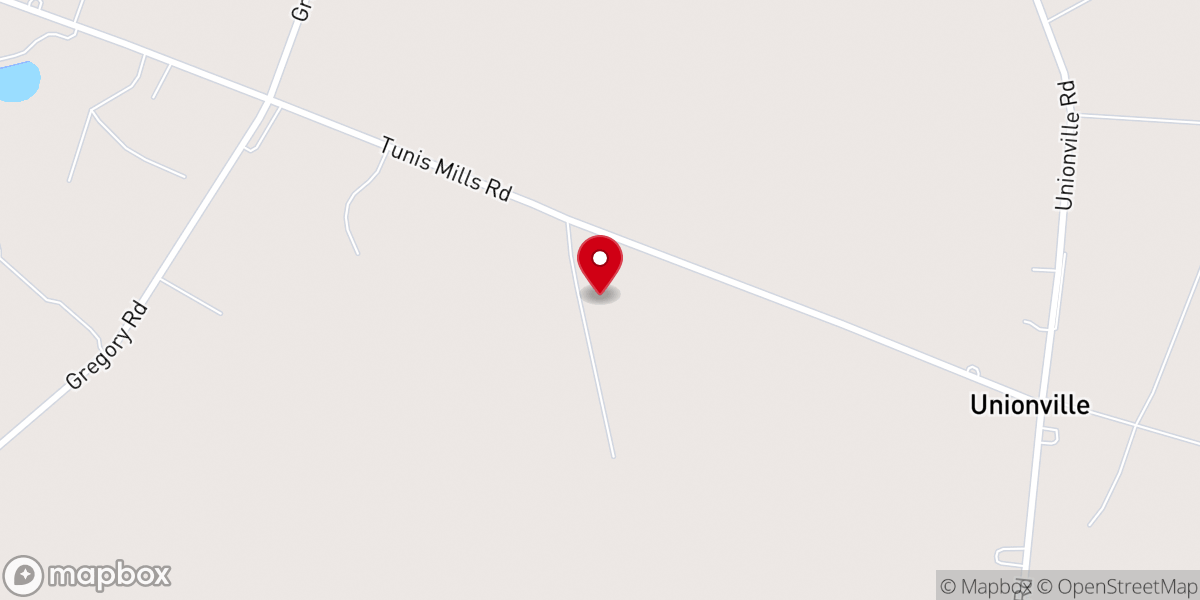 Map showing location of Gray Francis