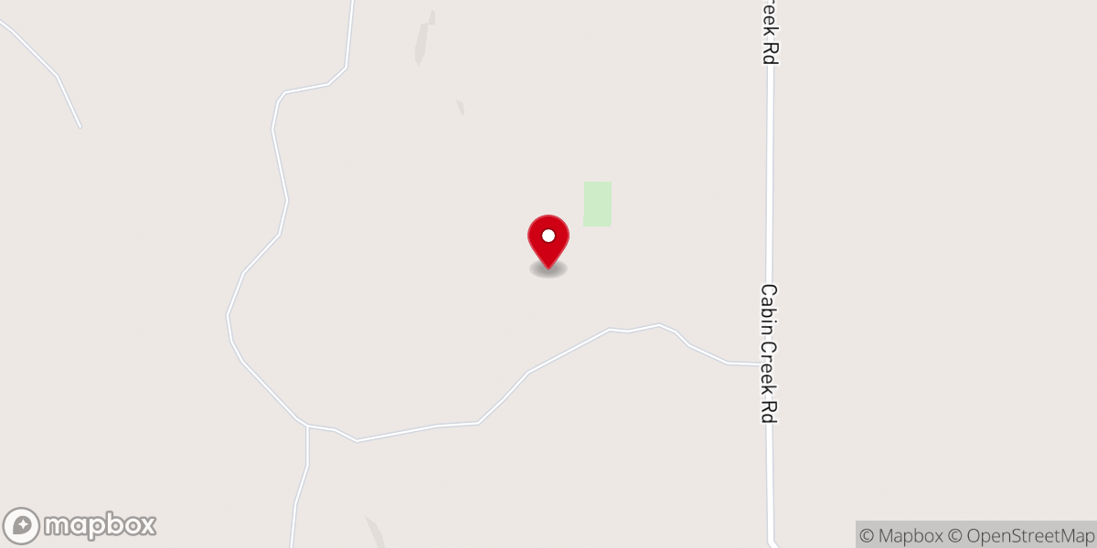 Map showing location of Pine Grove Chapel