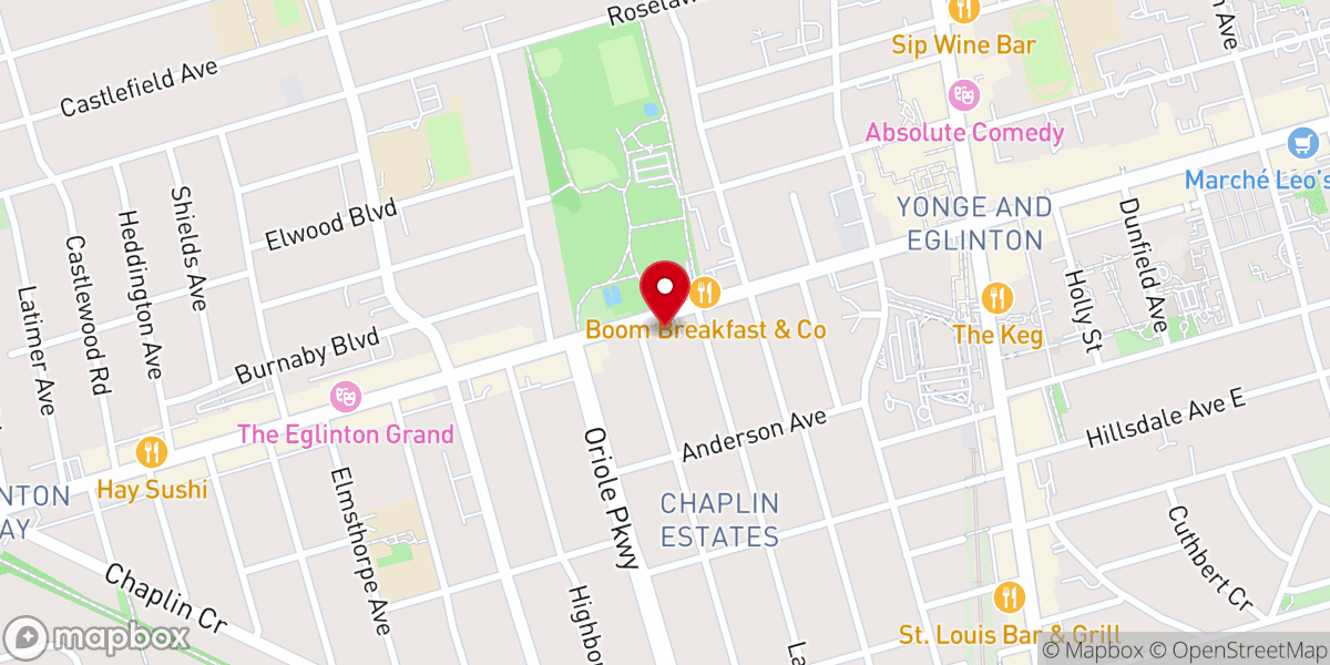 Map showing location of Unity Church of Truth